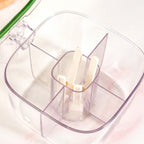 Four Sectioned Seasoning Box With Handle And Spoons 800ml Nestasia