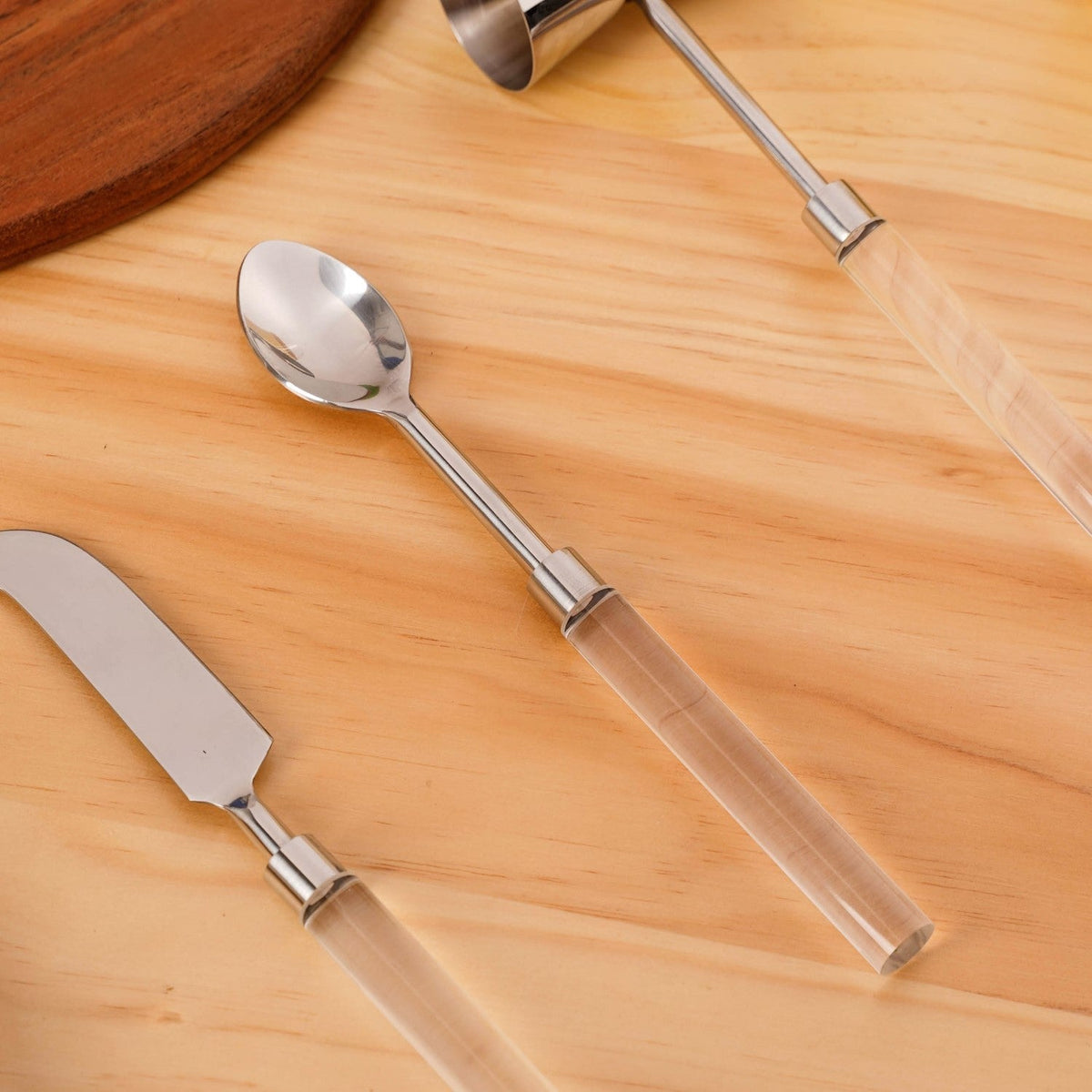 Contemporary Chic 4 Piece Stainless Steel Bar Tool Set Nestasia