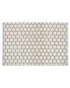 Natural Rectangular Jute Carpet For Dining Area