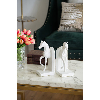3D Animal Horse Bookends For Home Decor And Desk Accessories