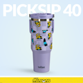 Minions Hide And Seek PickSip 40 Bottle 1200ml Purple Nestasia