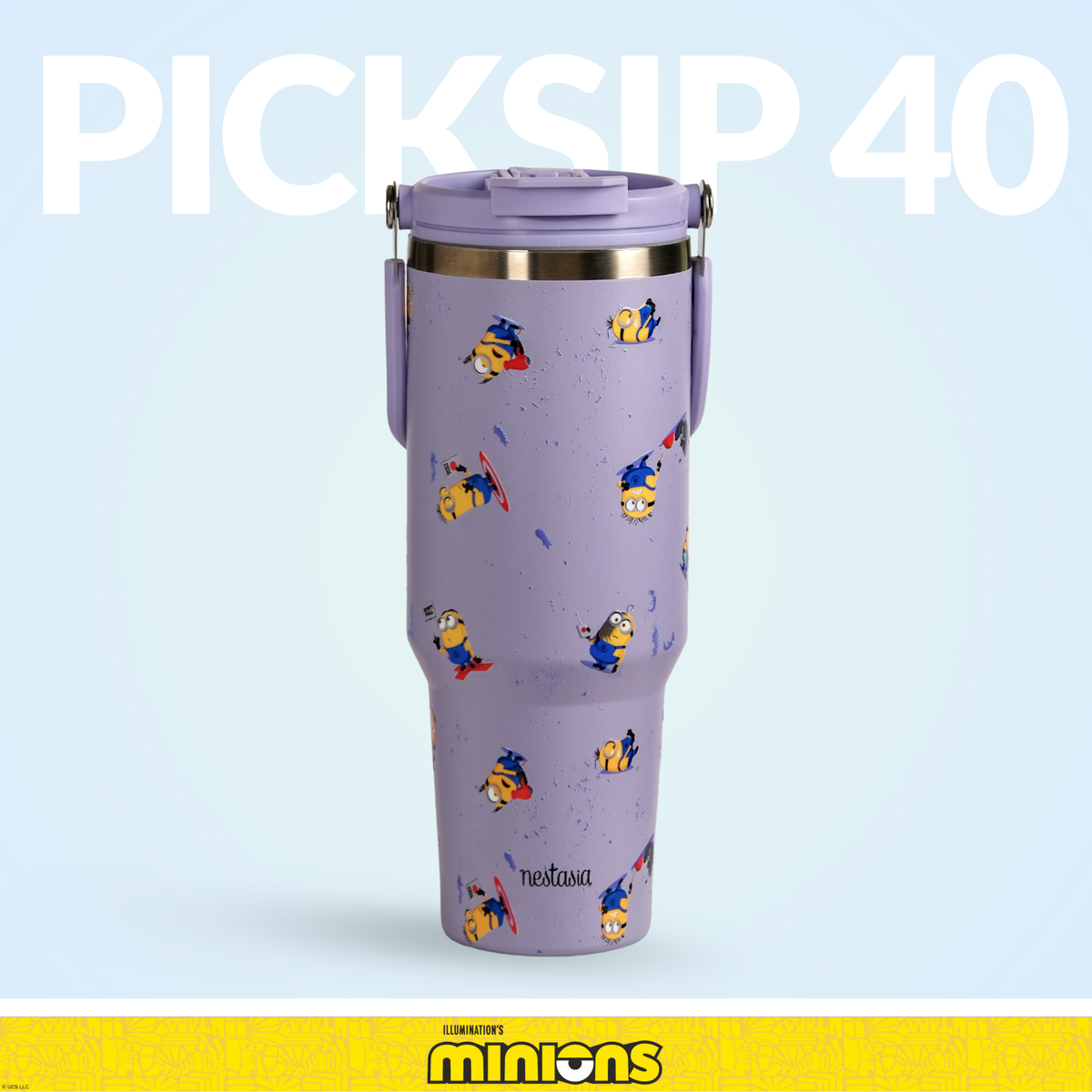 Minions Explosion Insulated Bottle 1200ml Nestasia