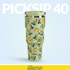 Minions Stuart Poses PickSip40 Bottle 1200ml Green Nestasia