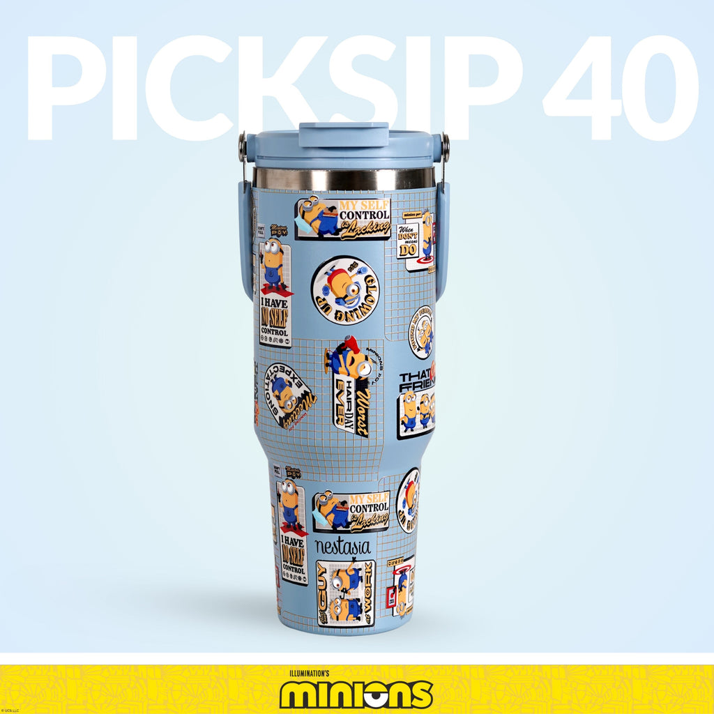 Minions That One Friend PickSip 40 Bottle Blue Nestasia