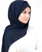 URSHIA DIAMOND GEORGETTE HIJAB PACK OF 10 (PACK OF 10-B)