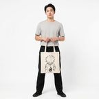 The Korhean Store Naruto Anime Print Tote Bag for College, Travelling, Shopping, Office, Beach & Daily Use, Ecofriendly & Reusable, Premium Canvas Cotton