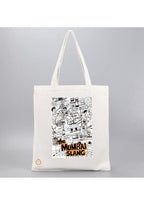 TAJNAN Reusable Tote Cotton Grocery Bags|Eco-Friendly, Multi-Purpose Canvas Bag|15kgs Capacity|Mumbai Stylish Designs, Pack of 1