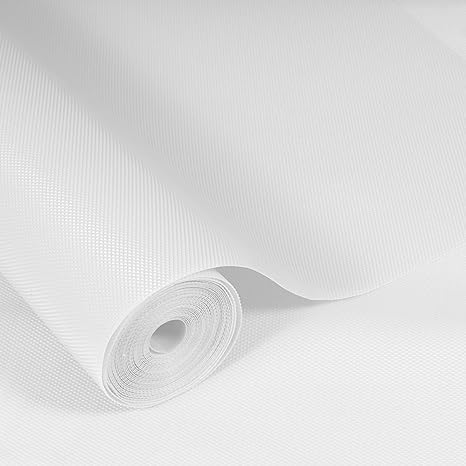 ElastPro (60 cm X 20 m) FrostyWhite EVA Food Grade Washable Anti Slip Mat/Sheet for Fridge, Shelf Liner, Table, Kitchen Drawer mat (Diamond Texture, Frosty White) Kafalo