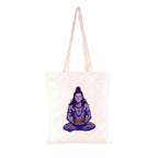 aurora trading Cotton Tote Bag with Sacred God Prints (1, SHIVAA)