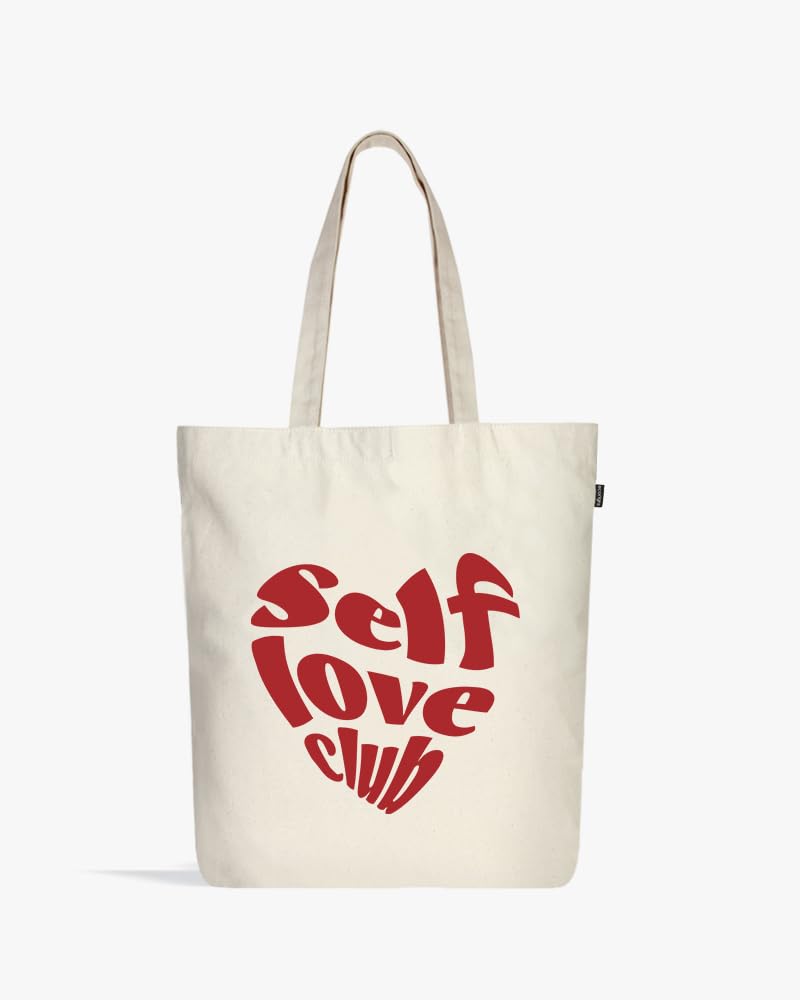 Eco Right Canvas Tote Bags for Women with Zip, College Bag for Girls, 100% Organic Cotton Tote Bag for Shopping, Travel & beach bags for women (Bloom)