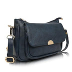 LANCER Hobo Crossbody Shoulder Bag for Women & Girls – Stylish Tote Sling Handbag with Adjustable Strap | Ladies Purse, Travel Casual Office Bag (Navy Blue)