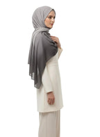 SAHIL SCARF Women Hijab Scarf 180x70cm Chiffon Georgette Lightweight Soft Fabric Easy to Drape with Burqah Abaya and Modest Dress