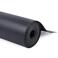 ElastPro(45 cm X 1.5 m) Charcoal Black Anti-Slip EVA Mat for Fridge, Kitchen Drawer, Shelf Liner (RoundDots Texture Charcoal Black) Kafalo