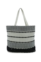 DOLCE CASA Large Eco-Friendly Handmade Boho Cotton Handbag For Cloth Shopping Bags With Reinforced Handle For Market Carry Milk, Grocery, Fruits, And Vegetables Jhola Bag (20×5×15 Inches)