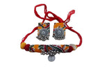 Premium Handmade Jewelry Gift Set for Women and Girls, Handmade, Affordable (Yellow And Red)