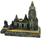 RealCraft; INSPIRING LIFES Jagannath Temple Odisha Handicraft Stone Dust Miniature Model of Lord Jagannath Temple for Showpiece, Home Decor, Gift, Green