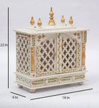 Kamdhenu Art and Craft Wooden Temple/Home Temple/Pooja Mandir/Pooja Mandap/Temple (11)