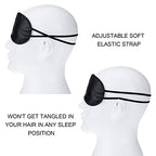 FOVERA Cooling Gel Eye Mask with Soft Cover – Reusable Cold Compress Pack for Dark Circles, Puffy Eyes & Migraine Relief – Long Lasting Ice Eye Shade, Adjustable Strap for Sleep & Travel (Pack of 1)