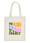Delhi Printing Co. Be kind tote bag Strong Cotton Bag for Shopping | Canvas Tote Bag for Women & Girls | Stylish Cotton Handbags (19)