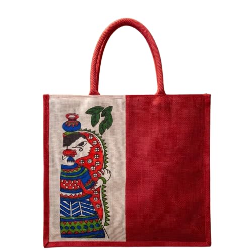 NEXUS Madhubani jute Bag