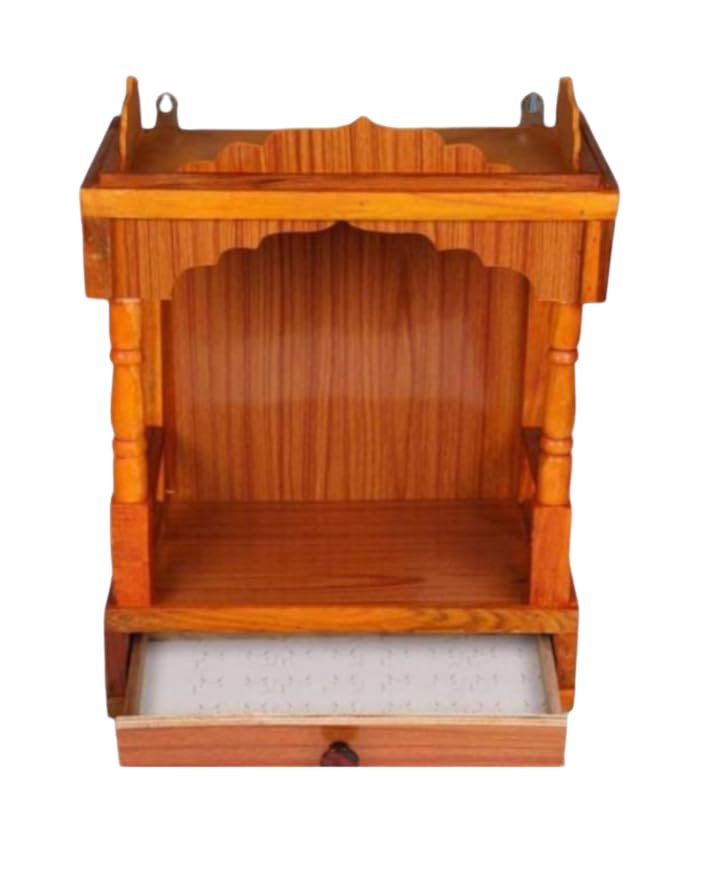 hydrosted Wooden Temple