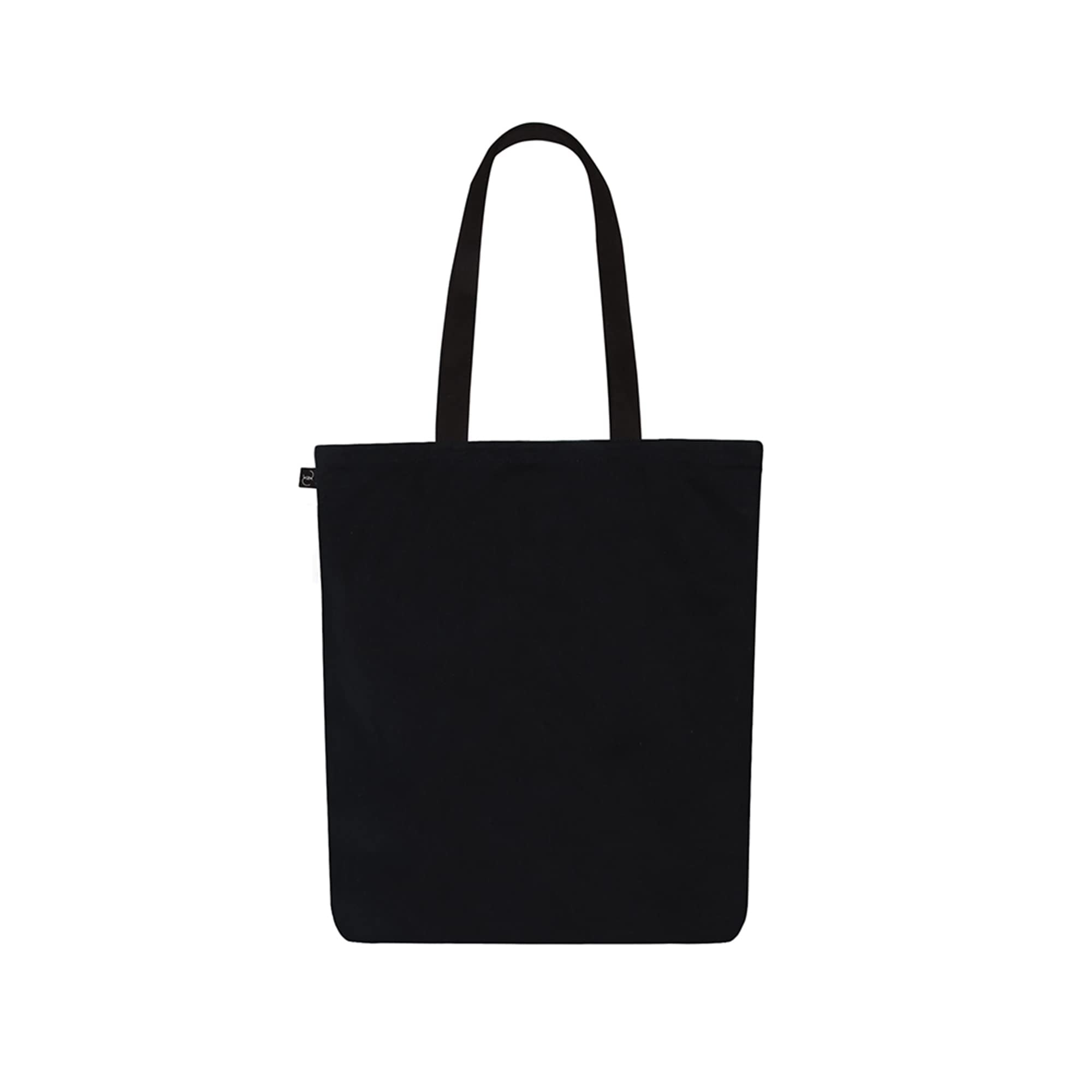 Eco Right Canvas Tote Bags for Women with Zip, College Bag for Girls, 100% Organic Cotton Tote Bag for Shopping, Travel & beach bags for women (Fly me to space)