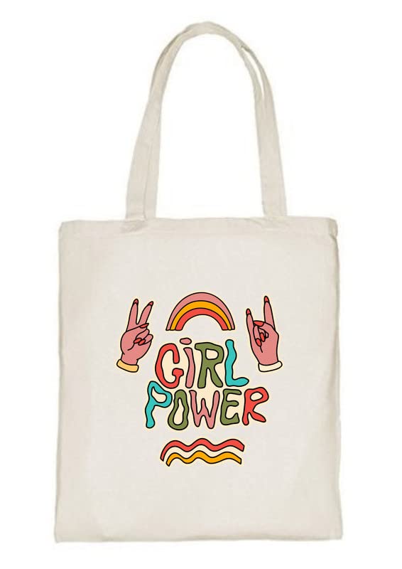 Delhi Printing Co. Strong Cotton Bag for Shopping | Canvas Tote Bag for Women & Girls | Stylish Cotton Handbags (4)