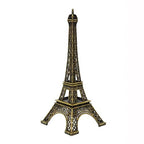 Mini Golden Eiffel Tower Showpiece Paris Souvenir with White Display Box Home Office Table Decor, 5 CM, Pack of 1
