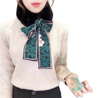 FabNext - Winter Fur Collar Neck Warmer For Women Cold Weather Fashion Neck Shrug tie Faux Fur Scarf For Coat Dress (Black, Free Size)