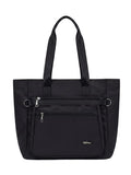 CELEBRINO Spacious Tote Handbag for Women | Nylon Hand Bags with Multiple Zip Compartments | Waterproof Large Shoulder Bag for Office, College, Travel & Shopping | Multi Pocket Zipper Handbags