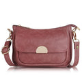 LANCER Hobo Crossbody Shoulder Bag for Women & Girls – Stylish Tote Sling Handbag with Adjustable Strap | Ladies Purse, Travel Casual Office Bag (Peach)