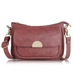 LANCER Hobo Crossbody Shoulder Bag for Women & Girls – Stylish Tote Sling Handbag with Adjustable Strap | Ladies Purse, Travel Casual Office Bag (Peach)