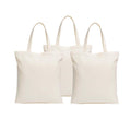 Eco-Friendly Natural Cotton Tote Bag for Women, Lightweight & Reusable for Shopping, Gifts & Daily Use (3, Natural, Medium)