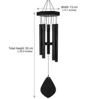 DK Twin Aura™ - Wind Chime with Seven Chakra Tree Combo for Home Decor