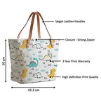 The Purple Tree Fatty Tote Bag for Women (1 Bag) Women Fatty Tote Bag, Handbag, Women Handbag, Women Bag, Handbag for Women, Women's Tote, Gift For Women, FT33