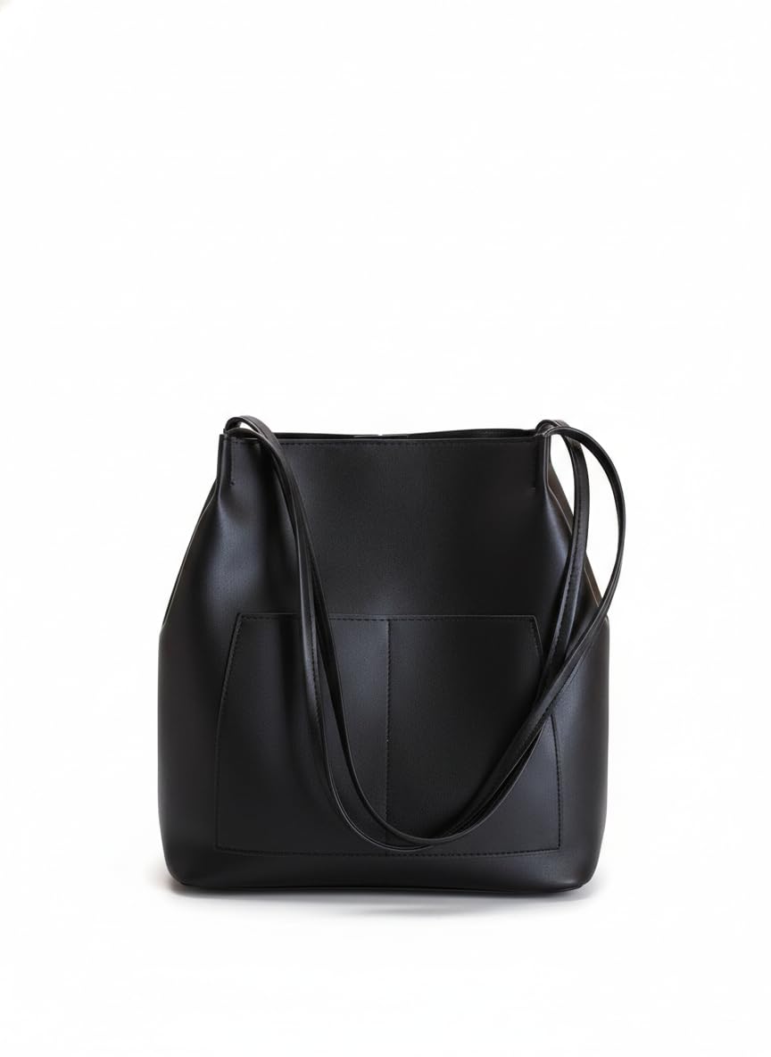 HaveGlam Stylish Women’s PU Tote Bag Large Shoulder Handbag Office Purse