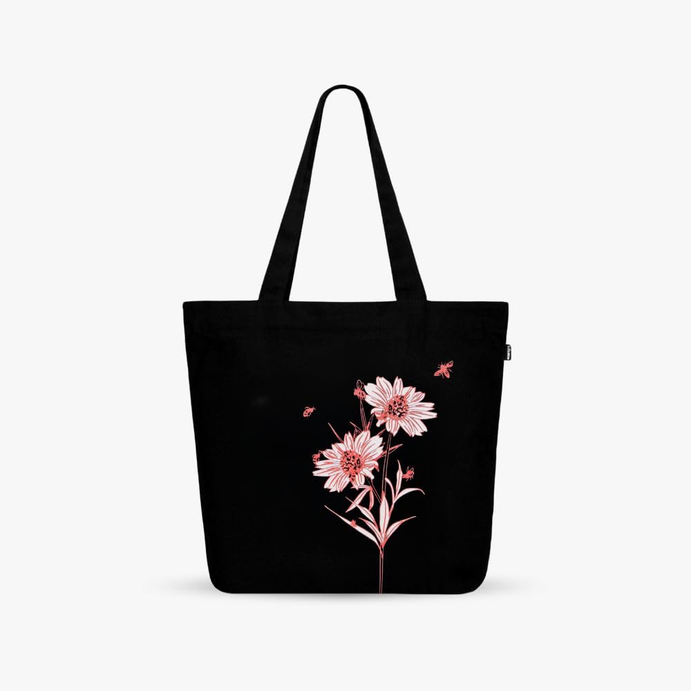 Eco Right Extra Large Canvas Tote Bag – Laptop, Office, College, Shopping & Travel Handbag