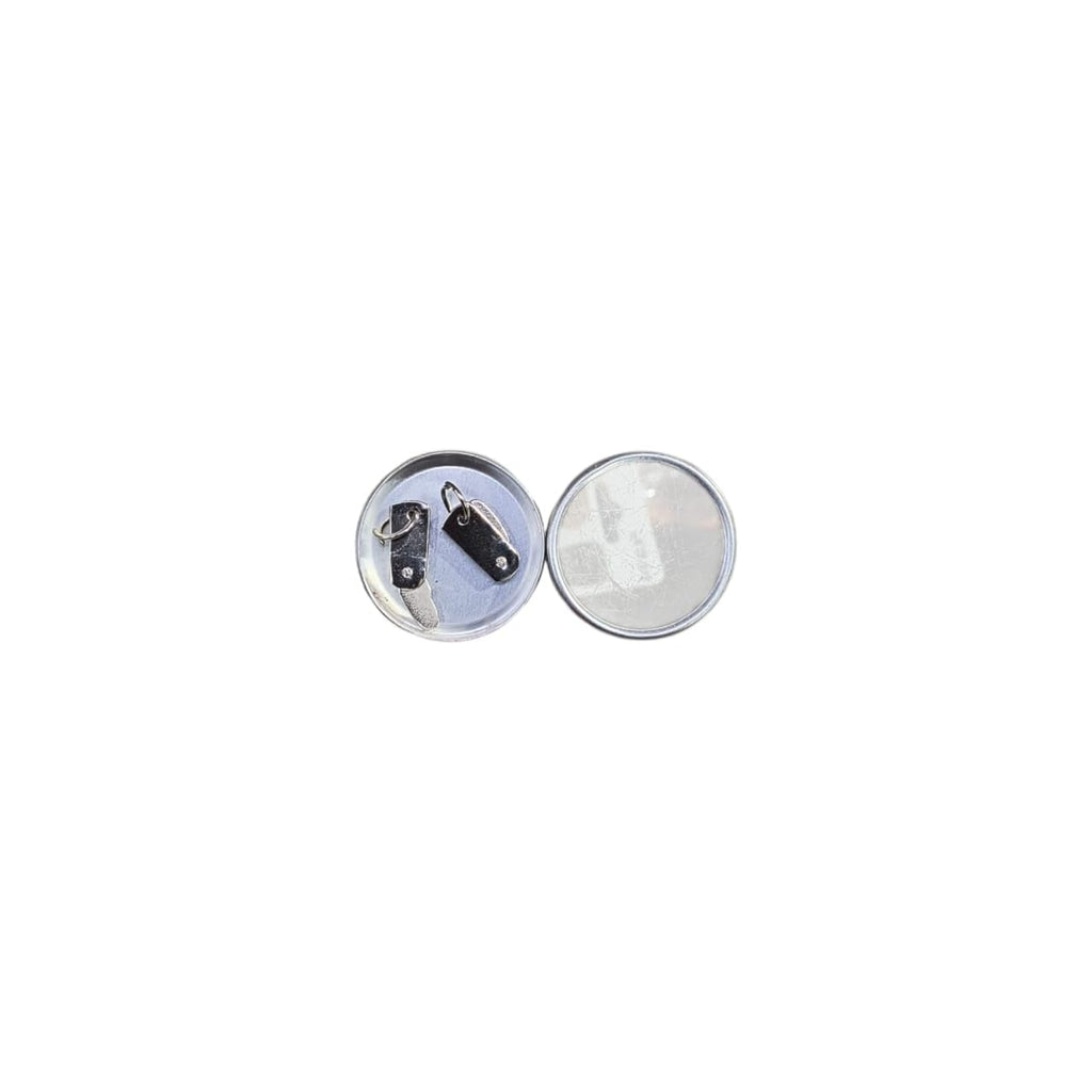 Aura Pooja Chaku Knife Nazar Locket with Black Cotton Thread for Protection of Newborn Babies