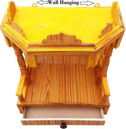 JSR Enterprises Mandir for Pooja and Idol Engineered Wood Home Temple (Height: 52 cm)