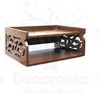 DECORASIA Small Temple for Home Wall Hanging (Brown)