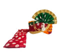 PRIYAKANT SAFAWALA Traditional Handstitch Ready to Wear Safa Pheta Pagdi Turban for Wedding and Traditional Function (Multicolor, Free-Size Adjustable System)