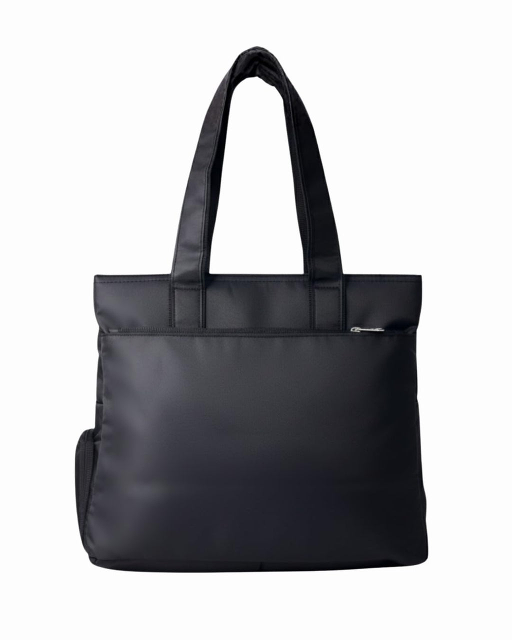 Bag-Age HB50 Tote Bag for Girls & Women | Water-Resistant Office Work Handbag with MultIple Compartments | Work, Travel & Daily Use (Black)