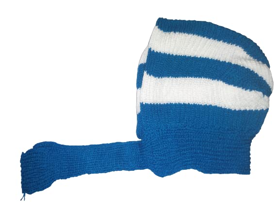 NPRC Trendy Striped Woolen Women Black Scarf Noorie Upto 25 Years (Color May Variable)