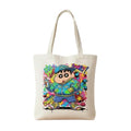 RenuKiran Welfare Foundation RWF Shinchan Printed Canvas Tote Bag For Men and Women Stylish Eco-Friendly Cotton Handbags, Canvas Tote Bags for College Girls & Boys