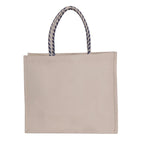 Sangeetha Bag Eco-Friendly Canvas Cotton Carry Bag with Zip Closure | Durable Reusable Biodegradable Tote | Stylish Lightweight Unisex Design for Shopping, Travel and Daily Use