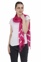 PALATT Cotton Scarf for Women | Lightweight Summer Stole for Women | Soft Breathable Ladies Scarf | Size 70 x 180 cm