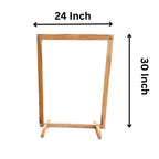 Backdrop Stand for Pooja Decoration/Foldable Wooden Mandap Backdrop for Ganesh Pooja, Durga-Laxmi Pooja, Diwali Festive Decoration Item (Wooden)