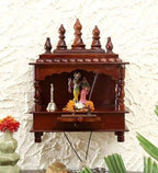 Kamdhenu art and craft Wooden Temple/Home Temple/Pooja Mandir/Pooja Mandap/Temple (5)