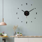 VIBECRAFTS Golf Game Designer Big Size 3D Acrylic Wall Clock for Home Decor, Office, Living Room, Bedroom, Cafe's, Gifts (WWCVC1Pcs_20010)