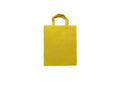 Fresh Bio Cotton Tote Bag | Reusable Shopping Cloth Bag for Grocery, Travel | Lightweight & Stylish | Yellow Bag | Eco-Friendly, Durable & Spacious (Pack of 5, YELLOW THAMBOOLAM BAGS - 12X 14)
